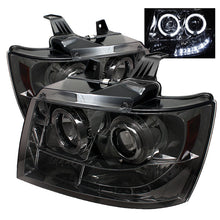 Load image into Gallery viewer, SPYDER 5009661 FITS: Chevy Suburban 1500 07-14 Projector Headlights LED Halo LED Smke PRO-YD-CSUB07-HL-SM Headlights