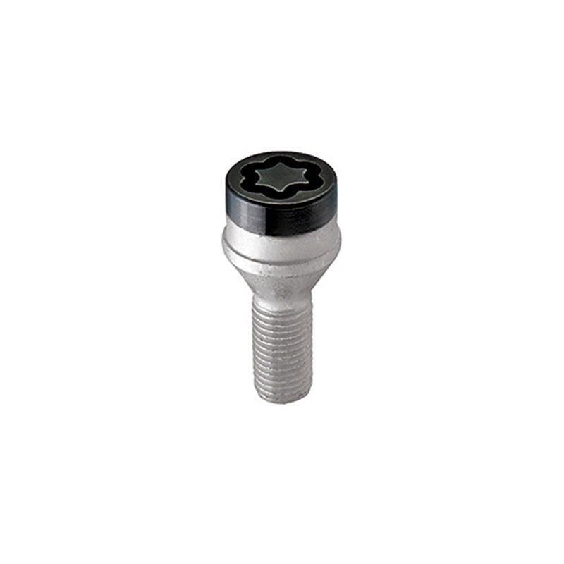 McGard 27178 FITS: Wheel Lock Bolt Set 4pk. (Cone Seat) M12X1.5 / 17mm Hex / 25.5mm Shank Length Black Wheel Bolts