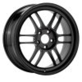 Enkei 3797906535BK FITS: RPF1 17x9 5x114.3 35mm Offset 73mm Bore Black Wheel Wheels Cast