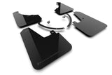 Rally Armor MF118-UR-BLK-DGRY FITS: 24-25 Hyundai Santa Fe Black Mud Flap w/Dark Grey Logo Mud Flaps
