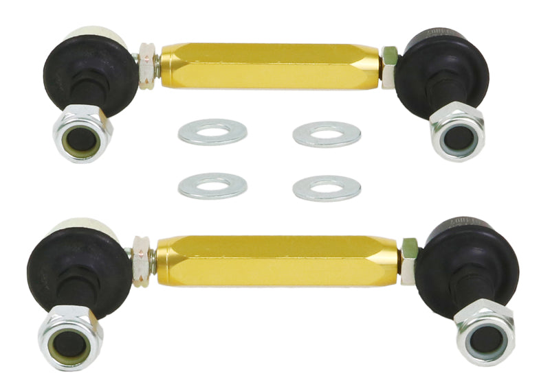 Whiteline KLC180-135 FITS: Universal (25mm 30mm) Adjustable Heavy Duty Ball Joints Sway Bar Link Sway Bar Endlinks