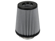 Load image into Gallery viewer, aFe 21-91004 FITS: MagnumFLOW Pro DRY S Universal Air Filter 3in F / 6in B / 4.5in T (Inv) / 7in H Air Filters Universal Fit
