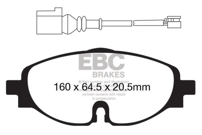 EBC DP22150 Brake Pads - Performance
