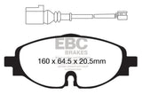 EBC DP32150C FITS: 15-19 Volkswagen GTI (Mk7) Redstuff Front Brake Pads Brake Pads Performance