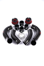 Load image into Gallery viewer, RENNELEMENT G90/G99 M5 3.5” Dry Carbon Fiber Front Mount Intake System