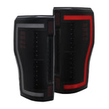 ANZO 311288 FITS: 2017+ Ford F-250 LED Taillights Black/Smoke Tail Lights