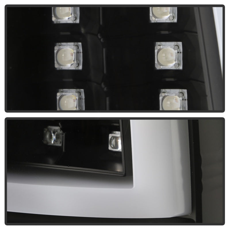 SPYDER 5085849 FITS: 03-06 Chevy Silverado (Does Not Fit Stepside) LED Tail Lights All Black ALT-YD-CS03V2-LED Tail Lights