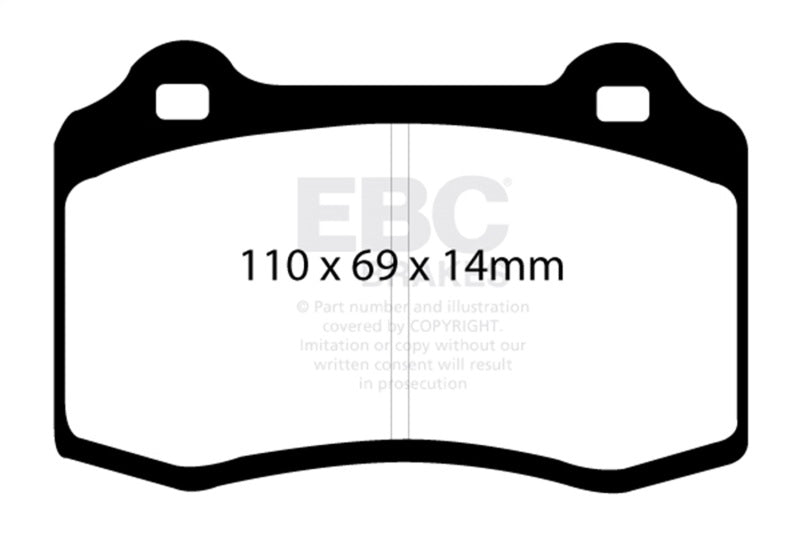 EBC DP31140C Brake Pads - Performance