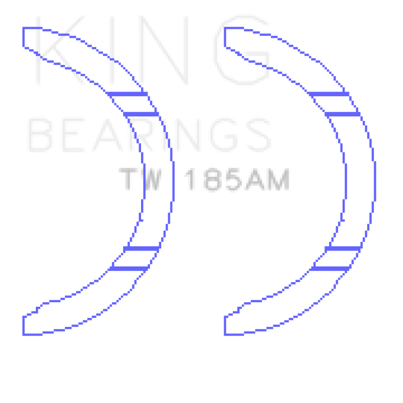 King Engine Bearings TW185AM FITS: Toyota 1ZZ-FE Thrust Washer Set Bearings