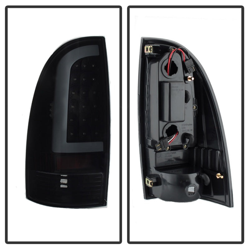 SPYDER 9038556 FITS:xTune 05-15 Toyota Tacoma (Excl LED Tail Lights) LED Tail Lights Blk Smk (ALT-ON-TT05-LBLED-BSM) Tail Lights