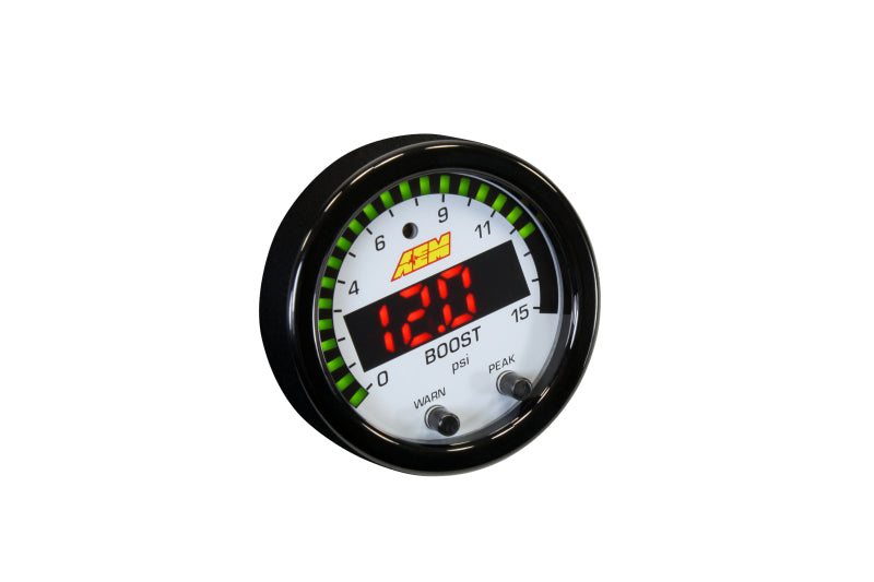 AEM 30-0309 FITS: X-Series Pressure 0-15psi Gauge Kit Gauges