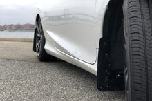 Load image into Gallery viewer, Rally Armor MF50-UR-BLK/WH FITS: 16-21 Honda Civic Si Black UR Mud Flap w/White Logo Mud Flaps