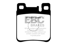 EBC DP4887R Brake Pads - Performance