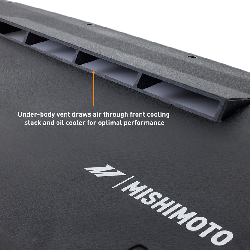 Mishimoto MMSD-Z-23WBK FITS: Skid Plates FITS: 2023+ Nissan Z Skid Plate Engine Wrinkle Black Skid Plates