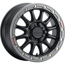 Load image into Gallery viewer, Raceline A14BG-51060+25 FITS: A14BG Alpha 15x10in/6x139.7 BP/25mm Offset/78.1mm Bore- Blk &amp; Gunmetal Ring Beadlock Wheel Wheels Cast