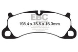 EBC DP32144C FITS: 12-15 Porsche 911 (991) (Cast Iron Rotor only) 3.8 Carrera S Redstuff Front Brake Pads Brake Pads Performance