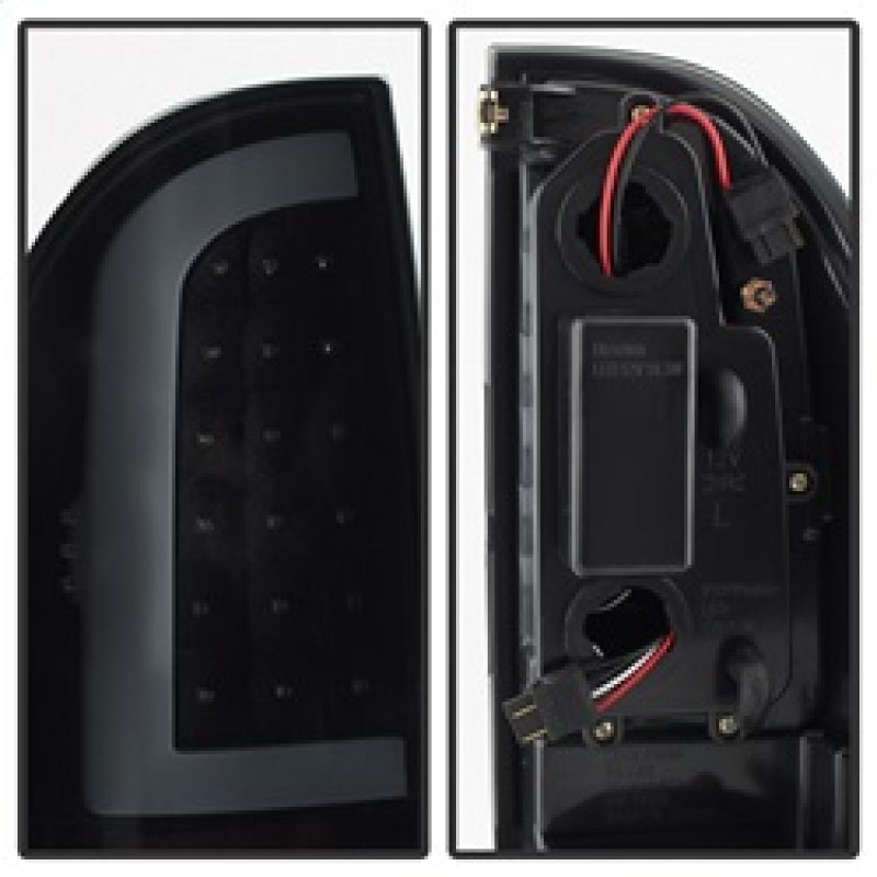 SPYDER 9038556 FITS:xTune 05-15 Toyota Tacoma (Excl LED Tail Lights) LED Tail Lights Blk Smk (ALT-ON-TT05-LBLED-BSM) Tail Lights
