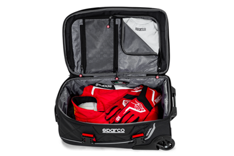 SPARCO 016438NRRS FITS: Sparco Bag Travel BLK/RED Apparel