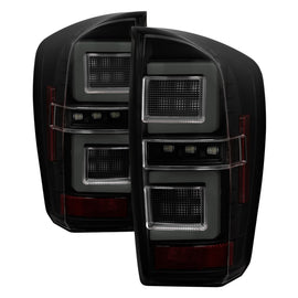 SPYDER 5085740 FITS: 16-17 Toyota Tacoma LED Tail Lights Black Smoke (ALT-YD-TT16-LED-BSM) Tail Lights