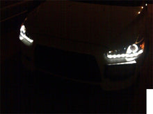Load image into Gallery viewer, SPYDER 5042231 FITS: Mitsubishi Lancer/EVO-10 08-14 Projector Xenon/HID- LED Halo DRL Blk PRO-YD-ML08-HID-DRL-BK Headlights