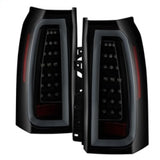 SPYDER 5085078 FITS: Chevy Tahoe / Suburban 15-17 LED Tail Lights Black Smoke (ALT-YD-CTA15-LED-BSM) Tail Lights