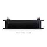 Mishimoto MMOC-10BK FITS: Oil Coolers FITS: Universal 10 Row Oil Cooler Black Oil Coolers