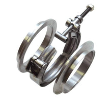 Load image into Gallery viewer, Vibrant 1492F FITS: Stainless Steel V-Band Flange for 3.5in O.D. Tubing Female Flanges