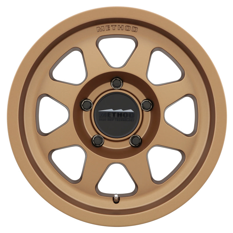 Method Wheels MR70177512930 FITS:Method MR701 17x7.5 +30mm Offset 5x4.5 73mm CB Method Bronze Wheel Wheels Cast