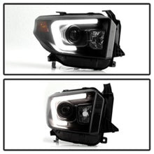 Load image into Gallery viewer, SPYDER 5080165 FITS: Toyota Tundra 2014-2016 Projector Headlights Light Bar DRL Black Smoke PRO-YD-TTU14-DRL-BSM Headlights