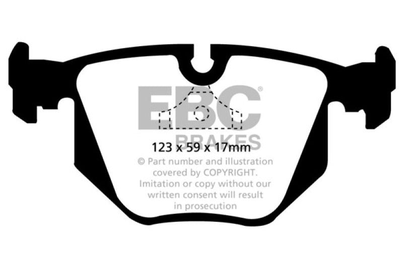 EBC DP2871 Brake Pads - Performance