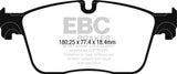 EBC 2016+ Jaguar F-Pace 2.0L TD (180) Yellowstuff Front Brake Pads