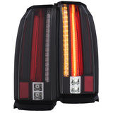 ANZO 311275 FITS: 2015-2017 GMC Yukon/Yukon XL LED Taillights Black Tail Lights