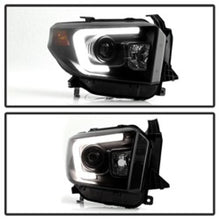 Load image into Gallery viewer, SPYDER 5080165 FITS: Toyota Tundra 2014-2016 Projector Headlights Light Bar DRL Black Smoke PRO-YD-TTU14-DRL-BSM Headlights