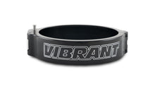 Load image into Gallery viewer, Vibrant 32538 FITS: 4in O.D. Aluminized HD 2.0 Clamp Anodized Black (Clamp Only) Clamps