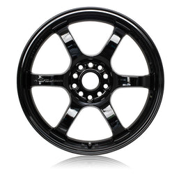 Gram Lights WGIX38DGX FITS: 57DR 18x9.5 +38 5-100 Glossy Black Wheel Wheels Cast