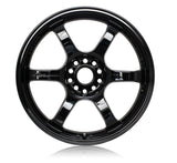 Gram Lights WGIX22EGX FITS: 57DR 18x9.5 +22 5-114.3 Glossy Black Wheel Wheels Cast