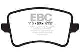 EBC DP41988R FITS: 09-11 Audi A4 2.0 Turbo Yellowstuff Rear Brake Pads Brake Pads Performance