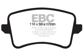 EBC DP21988 Brake Pads - Performance