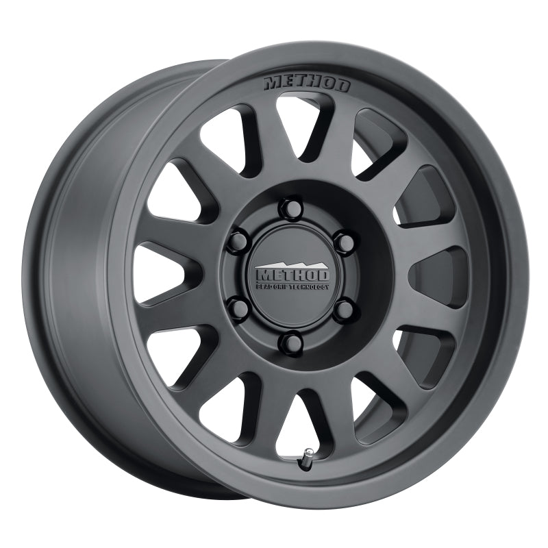 Method Wheels MR70478555500 FITS:Method MR704 17x8.5 0mm Offset 5x5.5 108mm CB Matte Black Wheel Wheels Cast
