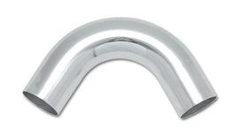 Vibrant 2828 FITS: 3.5in O.D. Universal Aluminum Tubing (120 degree Bend) Polished Aluminum Tubing