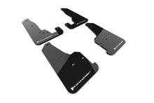 Load image into Gallery viewer, Rally Armor MF134-UR-BLK-WH FITS: 18-22 Jeep Grand Cherokee SRT Trackhawk Black UR Mud Flap White Logo Mud Flaps