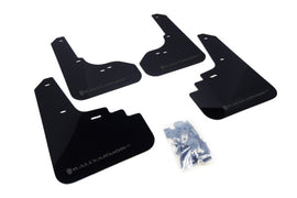 Rally Armor MF4-UR-BLK/GRY FITS: 05-09 Subaru Legacy / Outback Black UR Mud Flap w/Grey Logo Mud Flaps