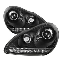 Load image into Gallery viewer, SPYDER 5080967 FITS: Porsche Cayenne 03-06 Projector Xenon/HID Model- DRL LED Blk PRO-YD-PCAY03-HID-DRL-BK Headlights