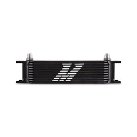 Mishimoto MMOC-10-8BK FITS: Oil Coolers FITS: Universal -8AN 10 Row Oil Cooler Black Oil Coolers