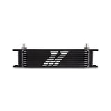 Mishimoto MMOC-10-8BK FITS: Oil Coolers FITS: Universal -8AN 10 Row Oil Cooler Black Oil Coolers