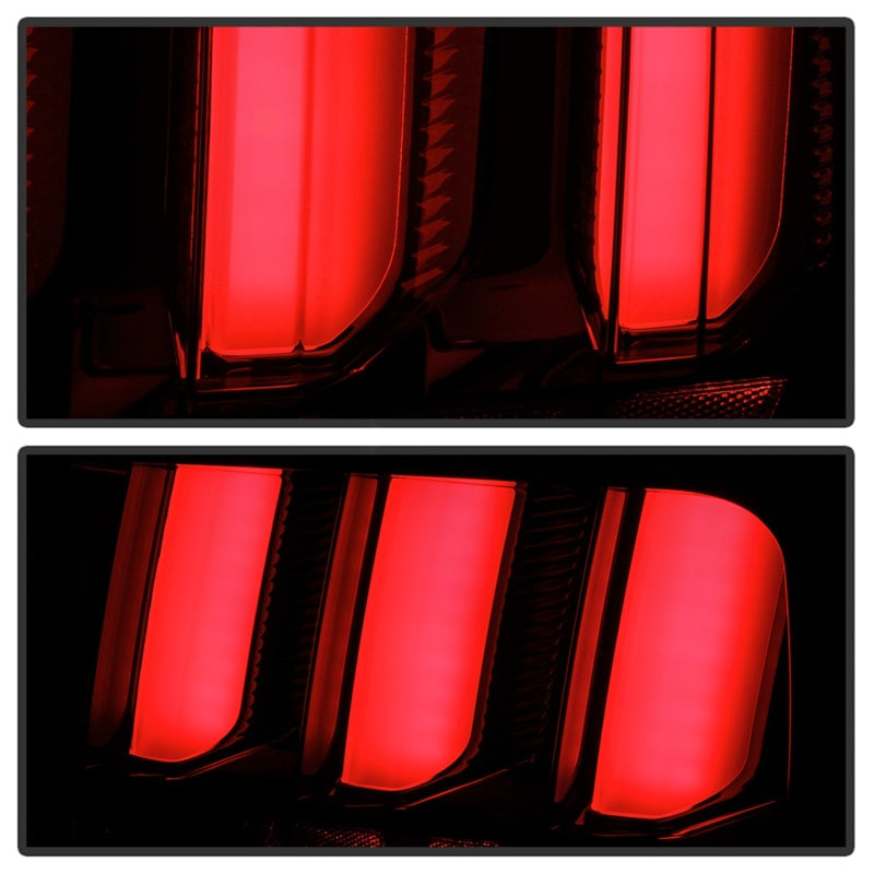 SPYDER 5086709 FITS: 05-09 Ford Mustang (White Light Bar) LED Tail Lights Smoke ALT-YD-FM05V3-LED-SM Tail Lights