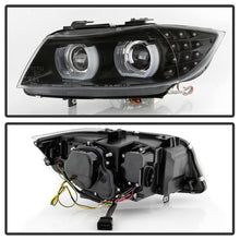 Load image into Gallery viewer, SPYDER 5086495 FITS: 09-12 BMW E90 3-Series 4DR HID w/ AFS Only LED Turn Black PRO-YD-BMWE9009-AFSHID-BK Headlights