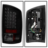 SPYDER 5078094 FITS: Dodge Ram 02-06 1500/Ram 2500/3500 03-06 LED Tail Light Black Smoke ALT-YD-DRAM02-LED-BSM Tail Lights