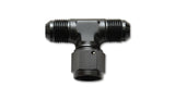 Vibrant 10795 FITS: -12AN Tee Fitting with Female -12AN Swivel On Side Fittings