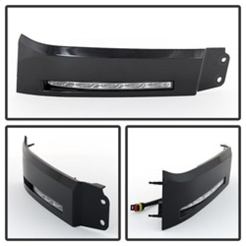 SPYDER 5077714 FITS: Toyota Tundra 07-13 Daytime LED Running Lights (XSP-X Model Look)wo/swtch Blk FL-DRL-TTU07-BK Daytime Running Lights